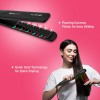 Ikonic Black Beauty Hair Straightener For Women, Ceramic Coated Floating Plates Handle Lock Feature Instant Heat Up Techonoly, Super Slim and Light Weight, Travel Friendly Sutiable for All Hair Types