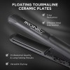 Ikonic Glam Hair Straightener For Women With Professional Cutting-Edge Floating Tourmaline Ceramic Plates Ideal For Straightening, Curls, Waves Auto Controlled Heat Setting Super Stylish