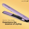 Ikonic Glide Hair Straightener | Ceramic Coated Floating Plates | Quick Heat Up | Switch Light Indicator |Compact Design | Travel Friendly | for All Hair Types, Lilac Ikonic Glide Hair Straightener | Ceramic Coated Floating Plates | Quick Heat Up | Switch Light Indicator |Compact Design | Travel Friendly | for All Hair Types, Lilac