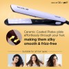 Ikonic Glide Hair Straightener | Ceramic Coated Floating Plates | Quick Heat Up | Switch Light Indicator |Compact Design | Travel Friendly | for All Hair Types, Lilac Ikonic Glide Hair Straightener | Ceramic Coated Floating Plates | Quick Heat Up | Switch Light Indicator |Compact Design | Travel Friendly | for All Hair Types, Lilac