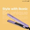 Ikonic Glide Hair Straightener | Ceramic Coated Floating Plates | Quick Heat Up | Switch Light Indicator |Compact Design | Travel Friendly | for All Hair Types, Lilac Ikonic Glide Hair Straightener | Ceramic Coated Floating Plates | Quick Heat Up | Switch Light Indicator |Compact Design | Travel Friendly | for All Hair Types, Lilac