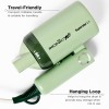 Ikonic Superstar 2.0 Hair Dryer For Men And Women 1200W Strong Airflow Low Noise Cool Shot Foldable Handle Swivel Power Cord Hanging Loop Lighweight Travel Friendly, Green Ikonic Superstar 2.0 Hair Dryer For Men And Women 1200W Strong Airflow Low Noise Cool Shot Foldable Handle Swivel Power Cord Hanging Loop Lighweight Travel Friendly, Green