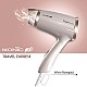 Ikonic Travel Express Foldable Hair Dryer Adustable Two Speed Setting Fast Drying 1400W, Compact Design Travel Friendly, All Hair Type, For Men & Women