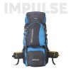 Impulse Rucksack bags 80 litres travel bag for men tourist bag for travel backpack for hiking trekking Bag for men camping Curve Sky Blue with 1 year Warranty | Sky Blue