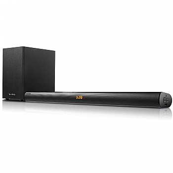 Infinity (JBL) Sonic B200WL, 160W Soundbar with Wireless Subwoofer, 2.1, Bluetooth, Optical Input, USB & AUX Connectivity (Black)