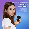 Infinity (JBL) Swing 320 by Harman 19 Hours of Playtime, , Bluetooth 5.0, Type C  Wireless in Ear Earbuds with Mic - Black