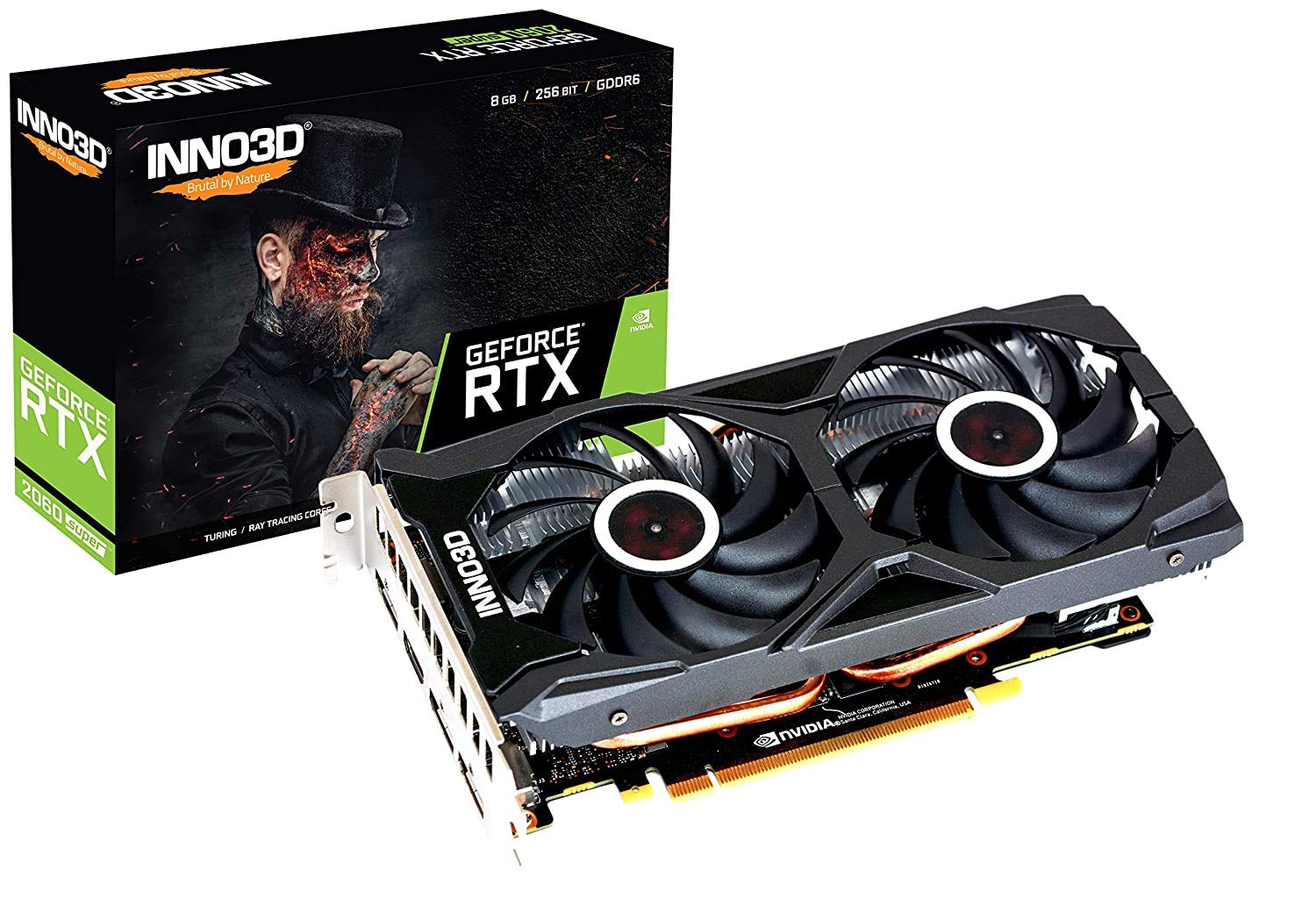 Inno3D NVIDIA GEFORCE RTX 2060 Super Twin X2 OC 8 GB GDDR6 256-bit