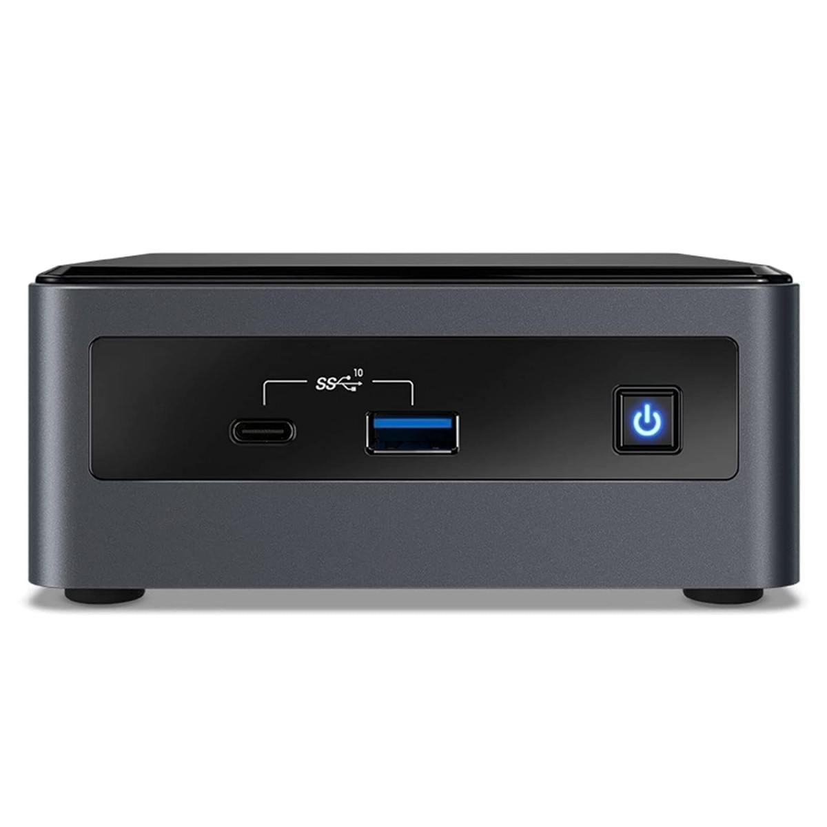 Intel Mini PC BOXNUC10I5FNH - Core i5-10210U, i5 10th Gen, 8 GB Ram, 512 GB SSD Windows 11 Mini PC (Black)