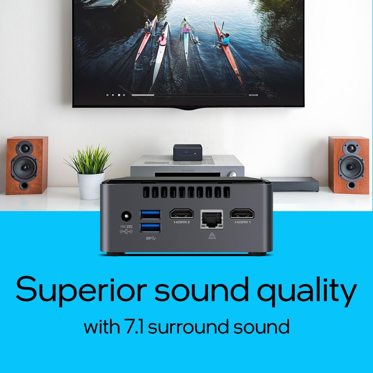 Intel Nuc 7 Essential Mini Pc-Boxnuc7Cjysamn with Windows 11 Celeron 4005,4Gb Ddr4 Ram /64Gb Emmc,Intel,Black Intel Nuc 7 Essential Mini Pc-Boxnuc7Cjysamn with Windows 11 Celeron 4005,4Gb Ddr4 Ram /64Gb Emmc,Intel,Black