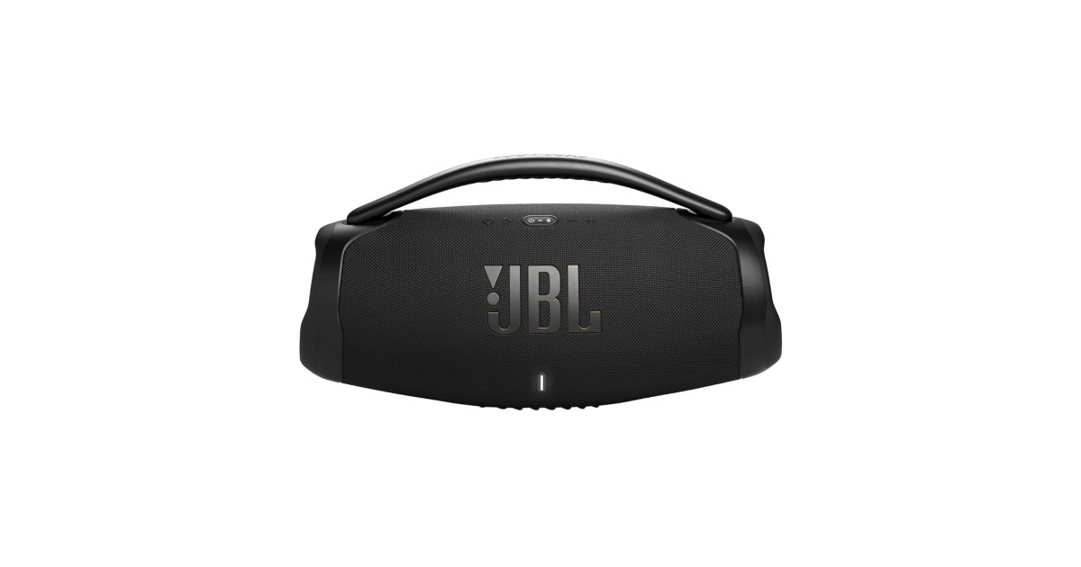 JBL Boombox 3 Wi-Fi, Wireless Portable Bluetooth Speaker, 24H