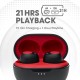 JBL C115 True Wireless Earbuds with Mic Red