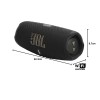 JBL Charge 5 Wi-Fi, Wireless Portable Bluetooth Speaker, Original Pro Sound, 20 Hours Playtime, Deep Bass, Built-in Powerbank, Wi-Fi with AirPlay, IP67 Water & Dustproof, One App (Black) JBL Charge 5 Wi-Fi, Wireless Portable Bluetooth Speaker, Original Pro Sound, 20 Hours Playtime, Deep Bass, Built-in Powerbank, Wi-Fi with AirPlay, IP67 Water & Dustproof, One App (Black)