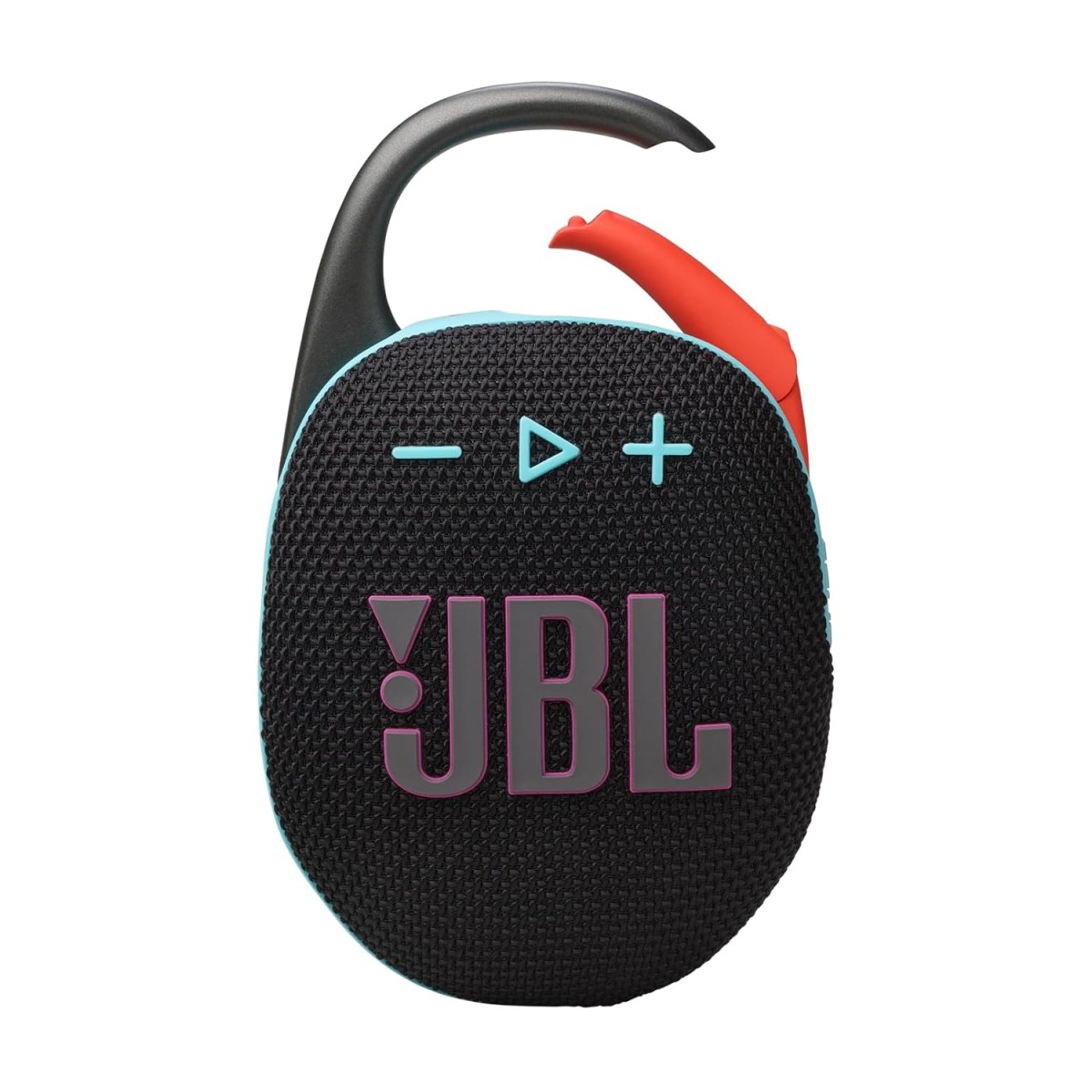 JBL Clip 5, Wireless Ultra Portable Bluetooth Speaker,Pro Sound, 12hrs of Playtime,Integrated Carabiner,Vibrant Colors with Rugged Fabric Design, Dust & Waterproof, Type C (Without Mic,Black & Orange) JBL Clip 5, Wireless Ultra Portable Bluetooth Speaker,Pro Sound, 12hrs of Playtime,Integrated Carabiner,Vibrant Colors with Rugged Fabric Design, Dust & Waterproof, Type C (Without Mic,Black & Orange)
