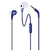 JBL Endurance Run Wired in Ear Earphones with Mic (Blue)