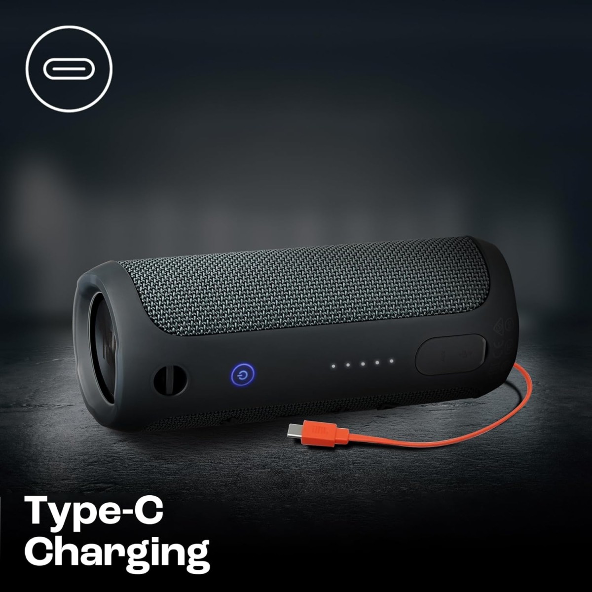 JBL Flip Essential 2, Wireless Portable Bluetooth Speaker with Deep Base, IPX7 Water & Dustproof (Without Mic, Black) JBL Flip Essential 2, Wireless Portable Bluetooth Speaker with Deep Base, IPX7 Water & Dustproof (Without Mic, Black)