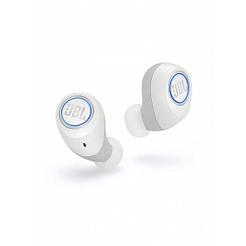 JBL Free Bluetooth Truly Wireless in Ear Earbuds with Mic (White)