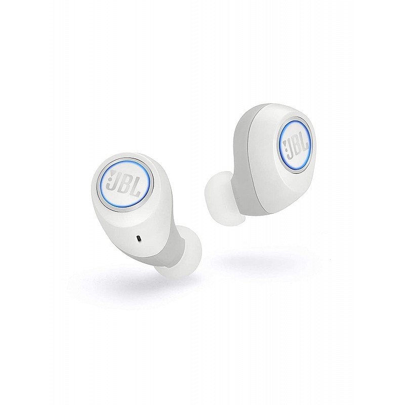 JBL Free Bluetooth Truly Wireless in Ear Earbuds with Mic (White)