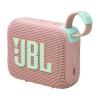 JBL Go 4 in Pink - Portable Bluetooth Speaker Box Pro Sound, Deep Bass and Playtime Boost Function - Waterproof and Dustproof - 7 Hours Runtime