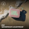JBL Go 4 in Pink - Portable Bluetooth Speaker Box Pro Sound, Deep Bass and Playtime Boost Function - Waterproof and Dustproof - 7 Hours Runtime