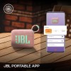 JBL Go 4 in Pink - Portable Bluetooth Speaker Box Pro Sound, Deep Bass and Playtime Boost Function - Waterproof and Dustproof - 7 Hours Runtime