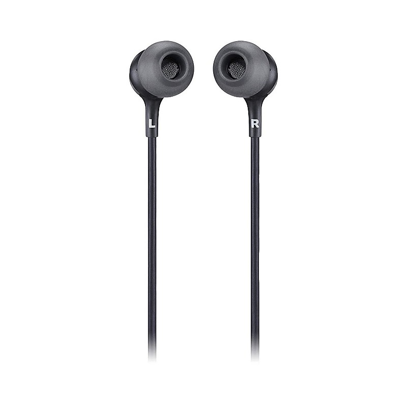 JBL LIVE100 by Harman in-Ear Headphones with in-Line Microphone and Remote Black