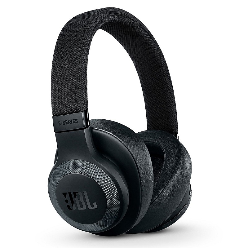 JBL Lifestyle E65BTNC Over-Ear Bluetooth Noise-canceling Headphones - Black