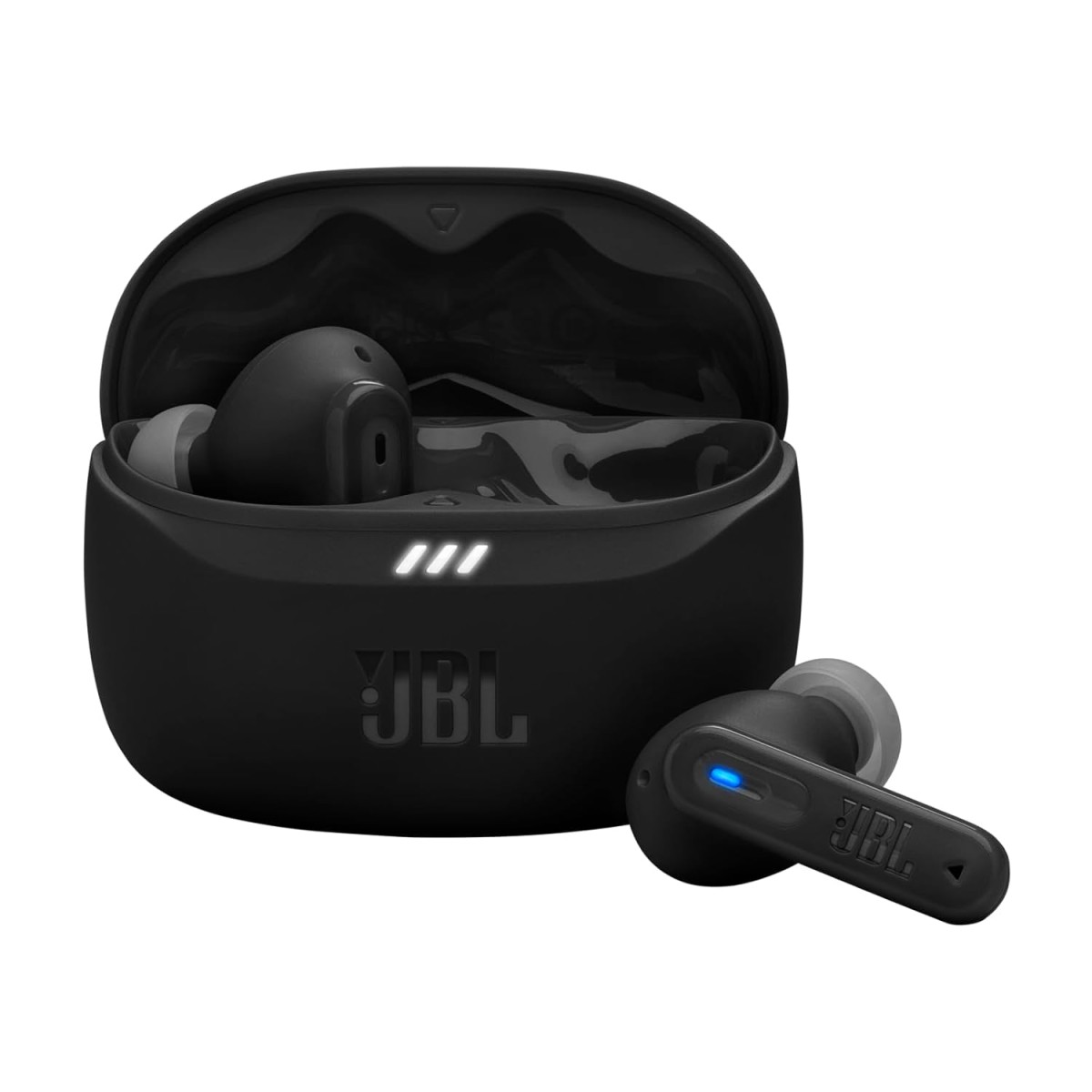 JBL New Launch Tune Beam 2 TWS, ANC Earbuds, 48Hr Playtime,Dual Connect, Ambient Aware, Relax Mode, Customized EQ with Headphones (Black)