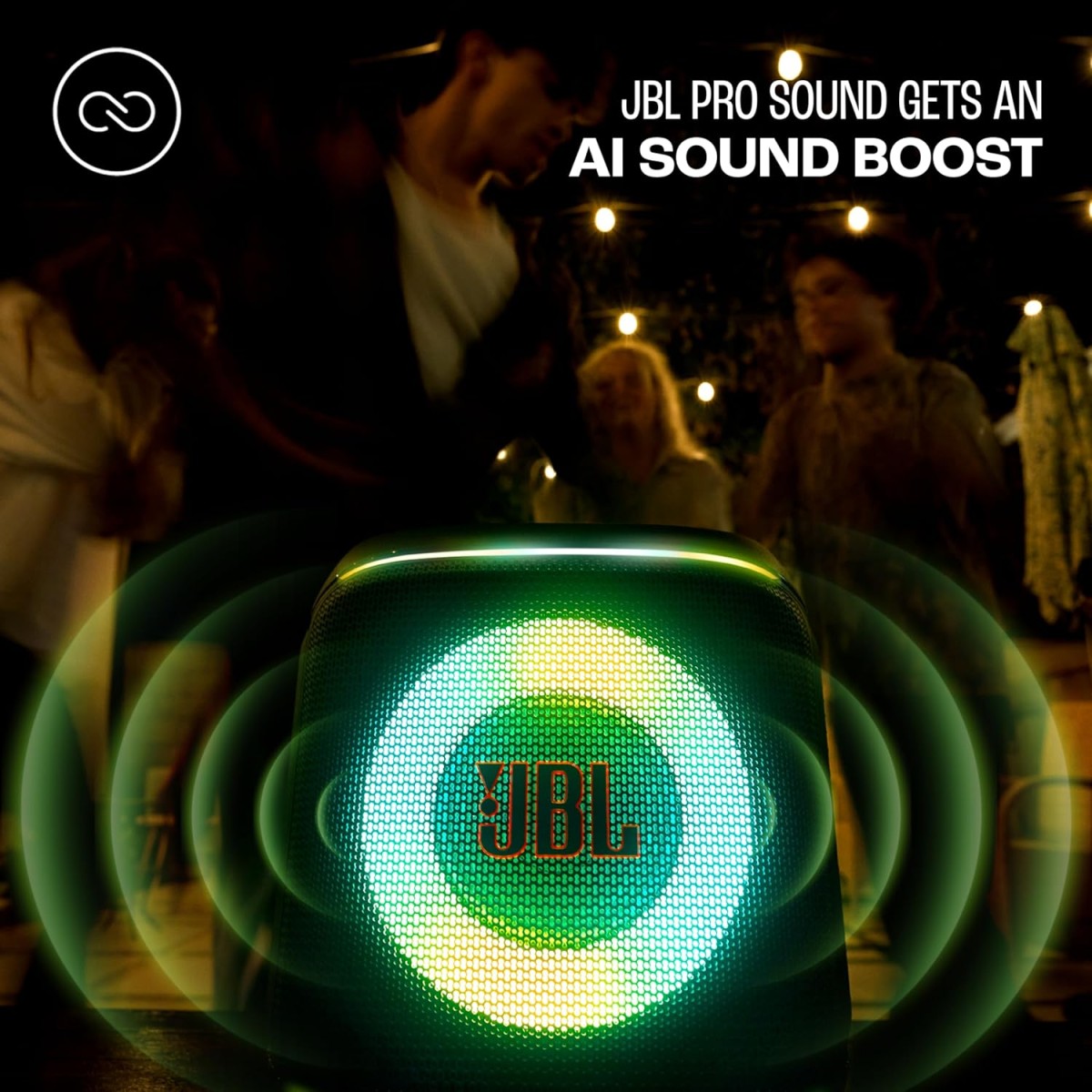 JBL Partybox Encore 2 with Mic, Wireless Bluetooth Party Speaker, AI Sound Boost, Dynamic Light Show, Upto 15Hrs Playtime, Replaceable Battery, Multi-Speaker Connection by Auracast, PartyBox App-Black JBL Partybox Encore 2 with Mic, Wireless Bluetooth Party Speaker, AI Sound Boost, Dynamic Light Show, Upto 15Hrs Playtime, Replaceable Battery, Multi-Speaker Connection by Auracast, PartyBox App-Black