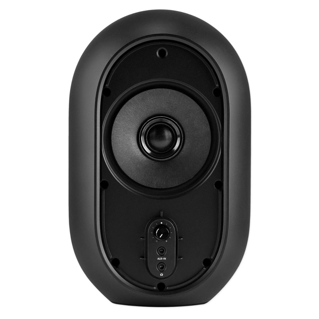 JBL Professional 1 Series, Coaxial, Computer 104 Compact Powered Desktop Reference Monitors Speakers (Sold as Pair), Black (JBL104) JBL Professional 1 Series, Coaxial, Computer 104 Compact Powered Desktop Reference Monitors Speakers (Sold as Pair), Black (JBL104)