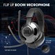 JBL Quantum 300, Wired Over Ear Gaming Headphones with Flip-up Boom Mic  (Black)