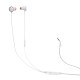 JBL Quantum 50 by Harman Wired in-Ear Gaming Headphone with Twist Lock Technology, Inline Voice Focus Microphone and Master Volume Slider (White)