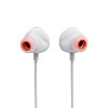 JBL Quantum 50 by Harman Wired in-Ear Gaming Headphone with Twist Lock Technology, Inline Voice Focus Microphone and Master Volume Slider (White)