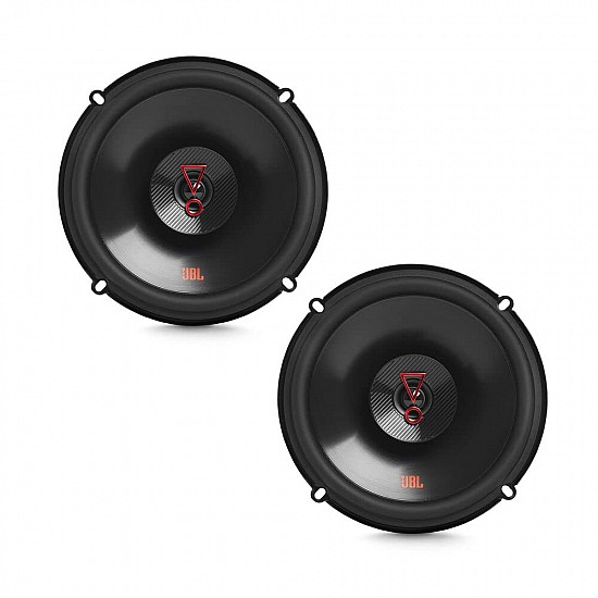 JBL Stage2 424FHI - 250W 4" (10cm) Two Way Coaxial Car Speaker with IMPP Cone with PEI Balanced Dome Tweeters which Fills Out Their Sonic Signature with Crisp, high-end Frequencies - Black