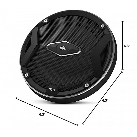 JBL Stage2 424FHI - 250W 4" (10cm) Two Way Coaxial Car Speaker with IMPP Cone with PEI Balanced Dome Tweeters which Fills Out Their Sonic Signature with Crisp, high-end Frequencies - Black