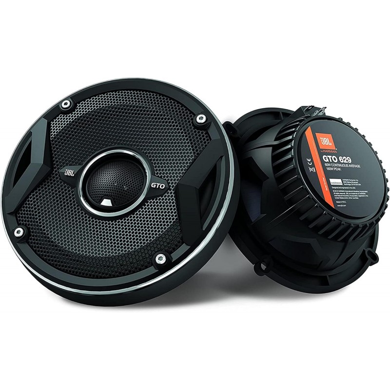 JBL Stage2 424FHI - 250W 4" (10cm) Two Way Coaxial Car Speaker with IMPP Cone with PEI Balanced Dome Tweeters which Fills Out Their Sonic Signature with Crisp, high-end Frequencies (Black)