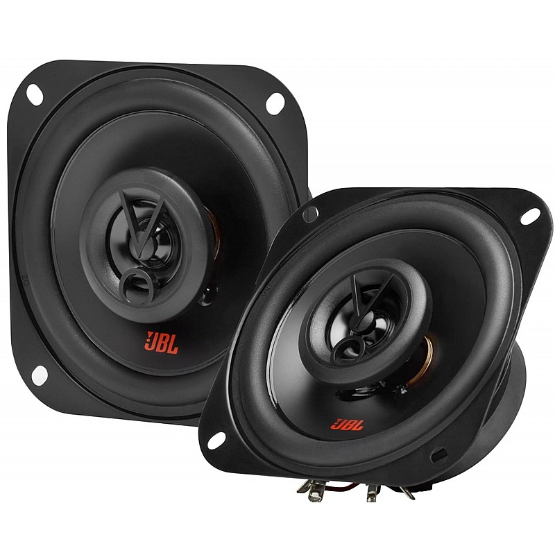 JBL Stage2 424FHI - 250W 4" (10cm) Two Way Coaxial Car Speaker with IMPP Cone with PEI Balanced Dome Tweeters which Fills Out Their Sonic Signature with Crisp, high-end Frequencies (Black)