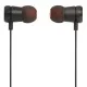 JBL T290 by Harman Pure Bass All Metal in-Ear Headphones with Mic Black