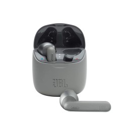 JBL Tune 225TWS by Harman True Wireless in-Ear Headphones with 25 Hours Playtime, Dual Connect, & Bluetooth 5.0 (Grey)