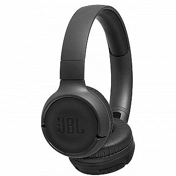 JBL Tune 500BT by Harman Powerful Bass Wireless On-Ear Headphones with Mic, 16 Hours Playtime & Multi Connect Connectivity (Black)