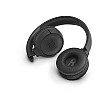 JBL Tune 500BT by Harman Powerful Bass Wireless On-Ear Headphones with Mic, 16 Hours Playtime & Multi Connect Connectivity (Black)