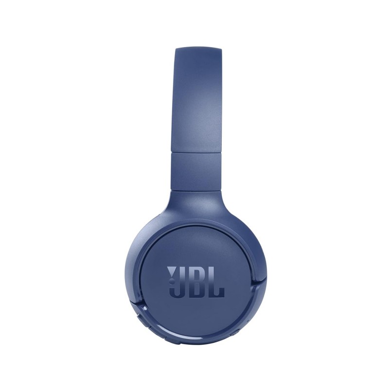 JBL Tune 510BT, On Ear Wireless Headphones with Mic, up to 40 Hours Playtime, Pure Bass, Quick Charging, Dual Pairing, Bluetooth 5.0 & Voice Assistant Support for Mobile Phones (Blue)