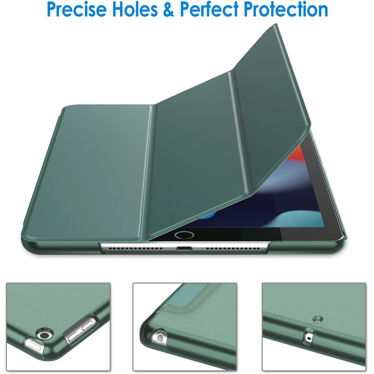 JETech iPad 10.2 Inch Case (2021/2020/2019 Model, 9th/8th/7th Generation), Auto-Sleep/Wake Case (Misty Green) JETech iPad 10.2 Inch Case (2021/2020/2019 Model, 9th/8th/7th Generation), Auto-Sleep/Wake Case (Misty Green)