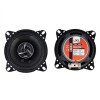 JXL 1090 High Performance 3 Way 4 Inch Coaxial Car Speaker with Inbuilt PEI Car Tweeter and HOP Woofer 500W MAX Pair (Black)