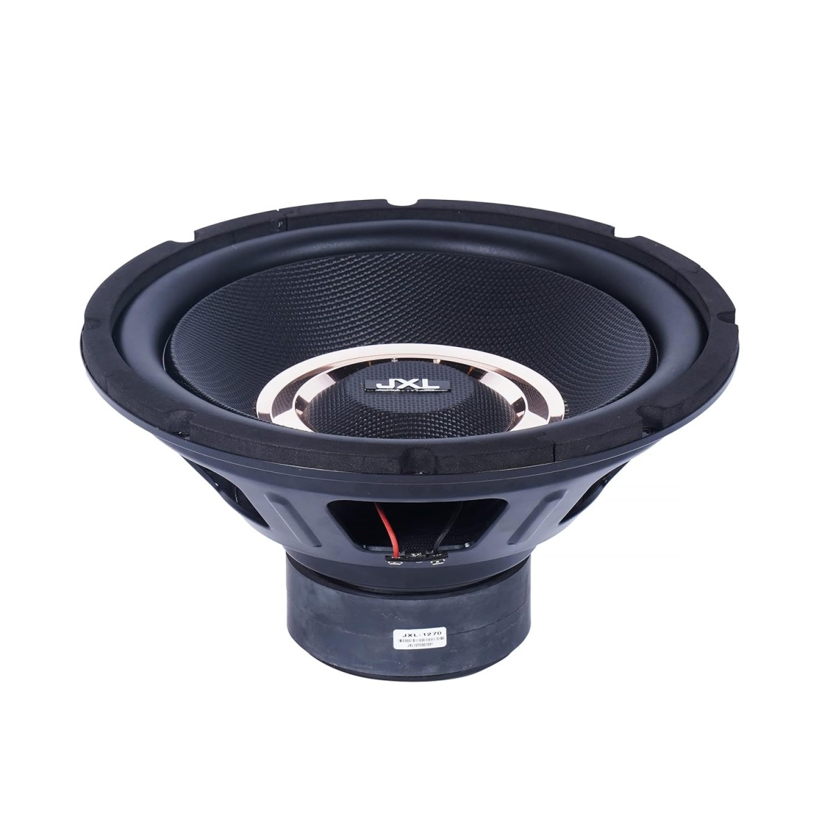 JXL 1270 12 Inch(30.4cm) Double Magnet Car Subwoofer 3000 Watts Black