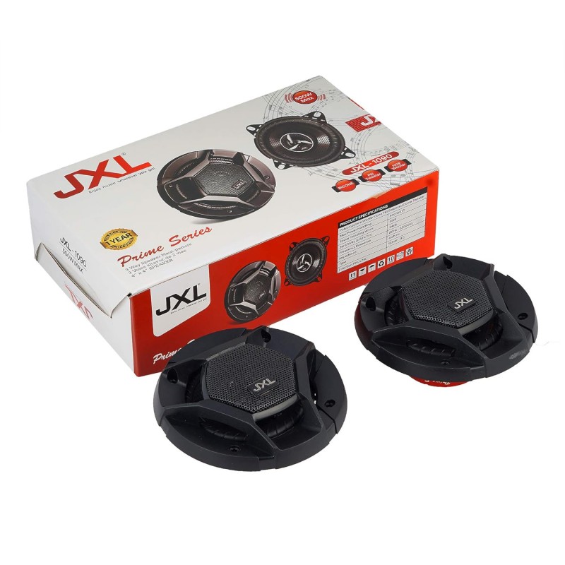 JXL 6990 Oval 3 Way High Performance Coaxial Car Speaker with Inbuilt PEI Car Tweeter and HOP Woofer 6X9 Inch 900W Pair (Black)