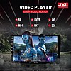 JXL 9 Inch Car Android Double Din Player 2GB/32GB Capacitive Touch Screen Quad Core Proceessor 1080P HD Screen, Latest Android Version 10.1 BT 5.0, Wi-Fi, GPS, USB 2.0, Navigation 2GB/32GB