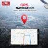 JXL 9 Inch Car Android Double Din Player 2GB/32GB Capacitive Touch Screen Quad Core Proceessor 1080P HD Screen, Latest Android Version 12 BT 5.0, Wi-Fi, GPS, USB 2.0, Navigation