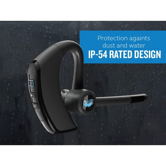 Jabra BlueParrott New M300-XT Mono Bluetooth in-Ear Headset – Ultra-Light Noise-Cancelling Headset (Black)