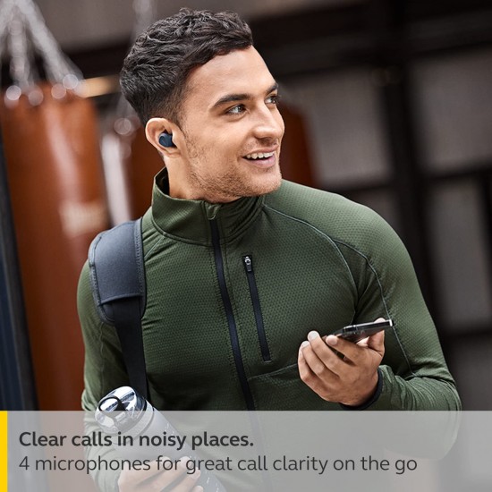 Jabra Elite 4 Active in-Ear Bluetooth Earbuds- Navy