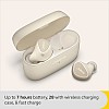 Jabra Elite 5 True Wireless in Ear Bluetooth Earbuds with Active Noise Cancellation, 6 Built-in Microphones for Clear Calls, Dual Pairing & Microsoft Swift Pair for Windows Devices - Gold Beige